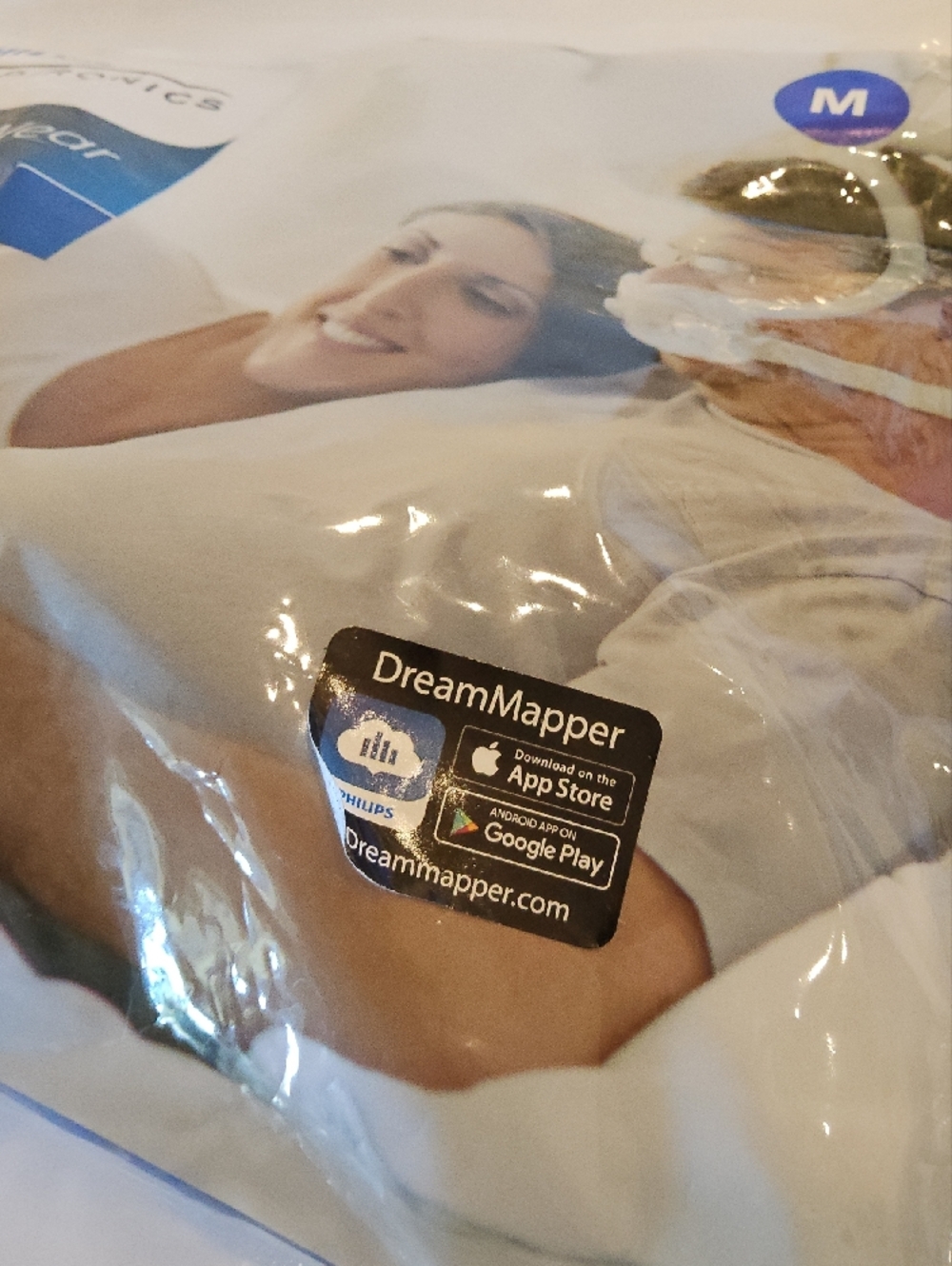 Philips DreamWear Full Face Mask White and Blue Packaging - Picture 3 of 3
